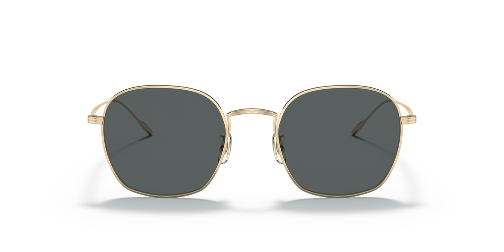 Oliver Peoples Adès with Brushed Gold frame and Midnight Express
