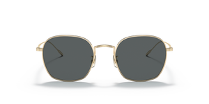 Oliver Peoples Adès with Brushed Gold frame and Midnight Express