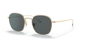 Oliver Peoples Adès con montatura Oro Spazzolato e lenti  Grigio - L'immagine 1