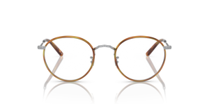 Oliver Peoples Carling con montura Plateado satinado / Ámbar y tortuga - imagen 2
