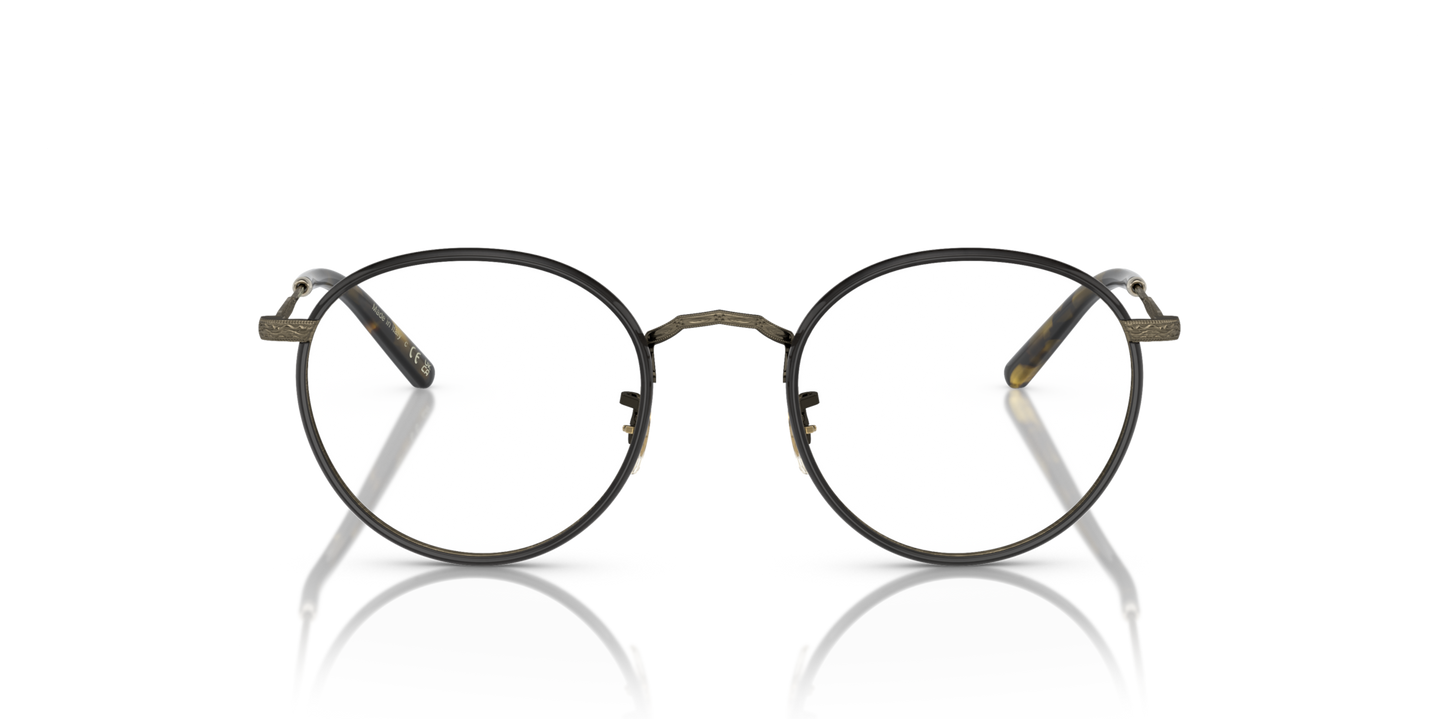 Oliver Peoples Carling with Antique Gold/Black frame - Image Bridge