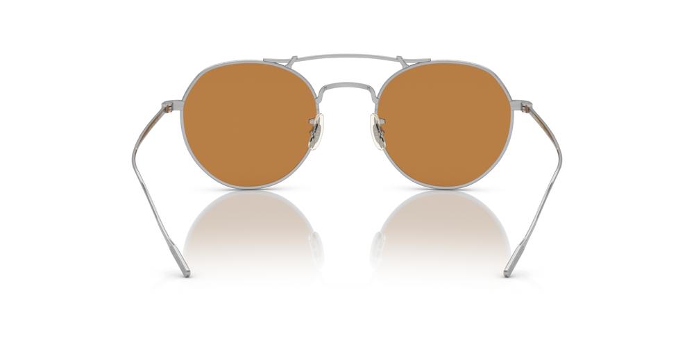 Oliver Peoples Reymont with Silver frame and Brown lenses - image 5