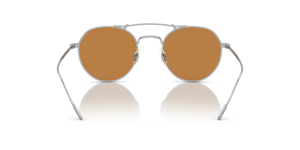 Oliver Peoples Reymont with Silver frame and Brown lenses - image 5