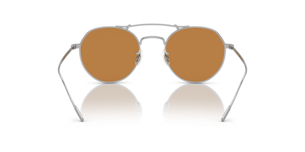 Sie Oliver Peoples Reymont mit Silber Gestell und Braun Gläsern - Bild 5