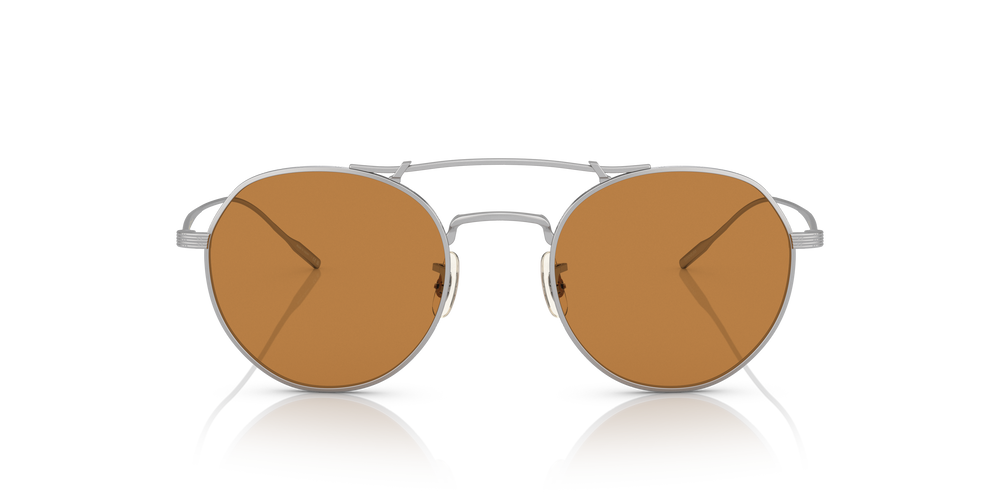 Sie Oliver Peoples Reymont mit Silber Gestell und Braun Gläsern - Bild 2