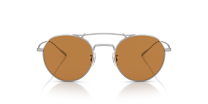 Oliver Peoples Reymont with Silver frame and Brown lenses - image 2