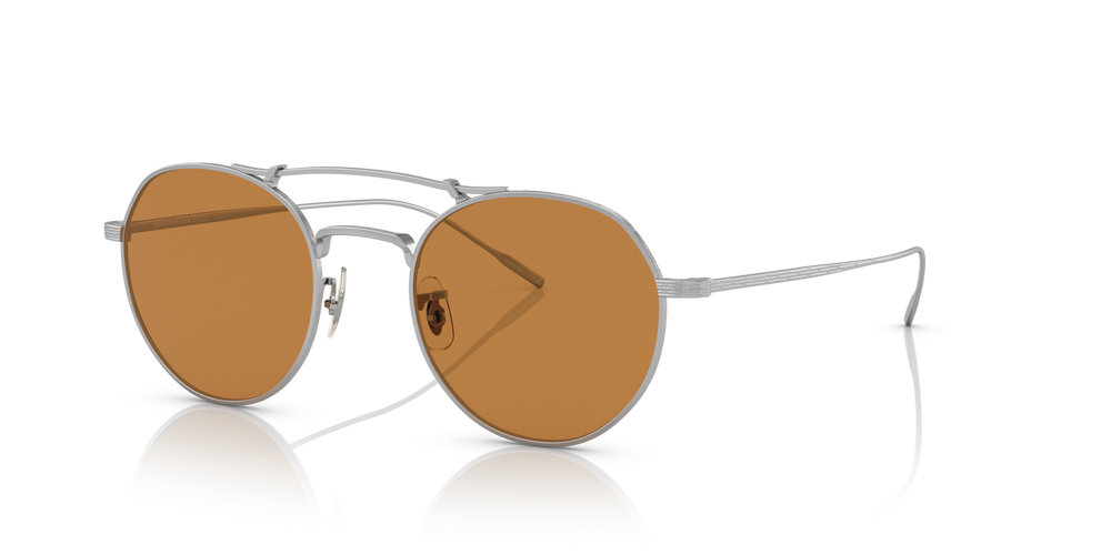 Oliver Peoples Reymont with Silver frame and Brown lenses - image 6