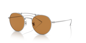 Oliver Peoples Reymont with Silver frame and Brown lenses - image 1