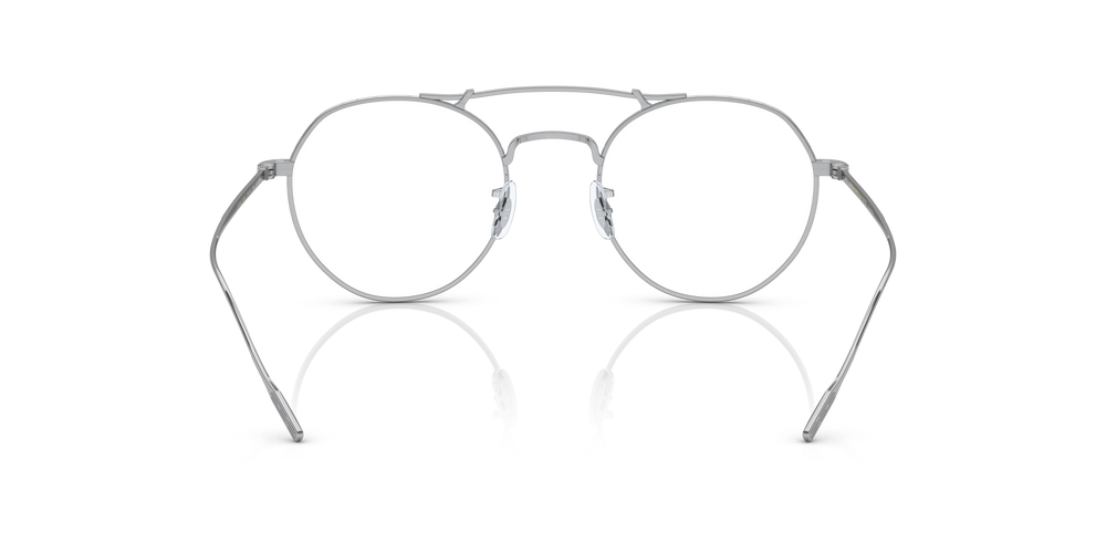 Oliver Peoples Reymont con montura Plata Cepillado y lentes Transparente - El 5