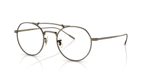 Oliver Peoples Reymont avec une monture Or patiné et des verres Incolore - L'image 1