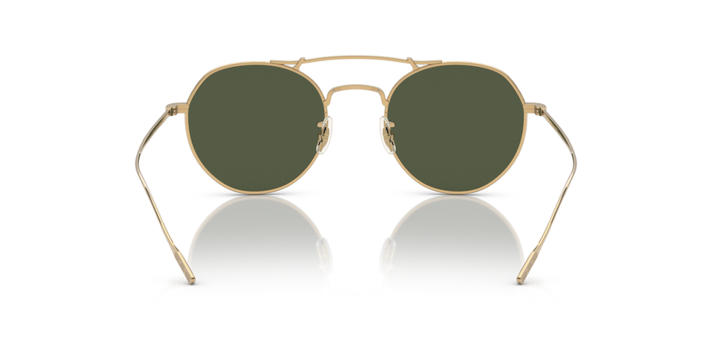 Oliver Peoples Reymont with Gold frame and Green lenses - image 5