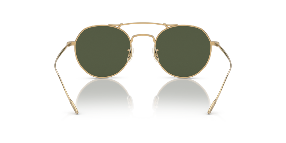 Oliver Peoples Reymont with Gold frame and Green lenses - image 5