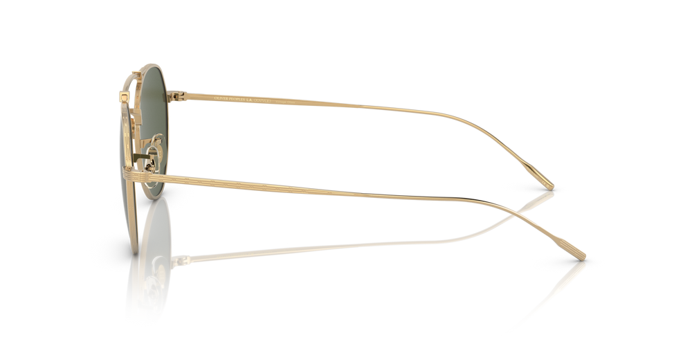 Oliver Peoples Reymont with Gold frame and Green lenses - image 4