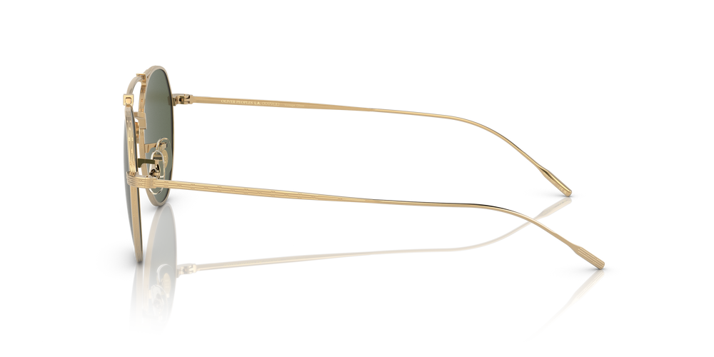 Oliver Peoples Reymont with Gold frame and Green lenses - Image 4