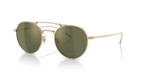 Oliver Peoples Reymont with Gold frame and Green lenses - image 1