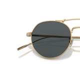 Sie Oliver Peoples Reymont mit Gold Gestell und Grau Gläsern - Variant