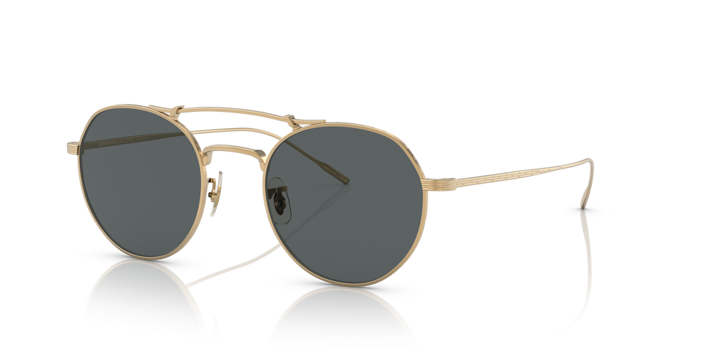 Oliver Peoples Reymont with Gold frame and Grey lenses - Image 4