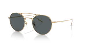 Oliver Peoples Reymont with Gold frame and Grey lenses - Image 1