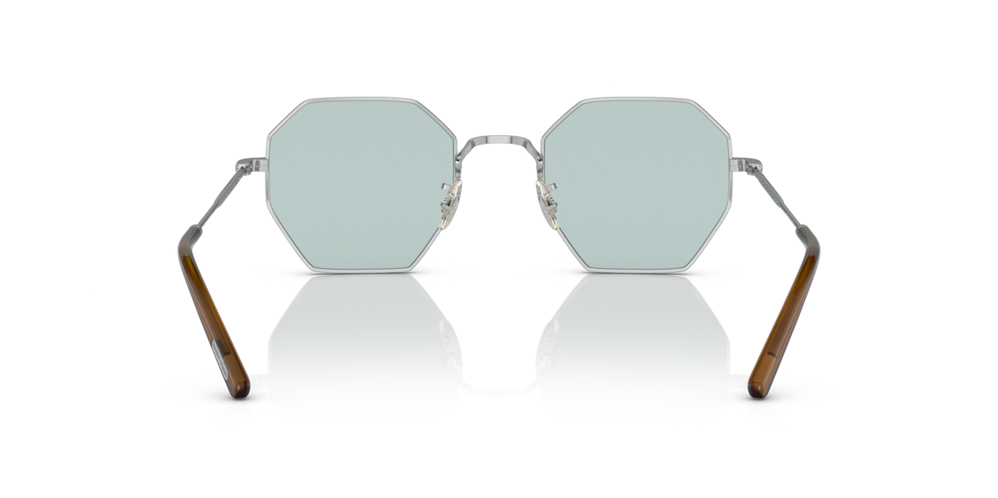 Oliver Peoples Holender con montatura Argento - Immagine Naselli