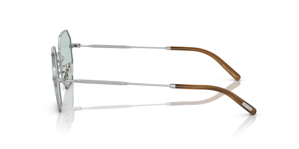 Oliver Peoples Holender con montura Plateado - El 4