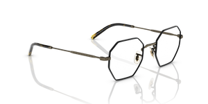 Oliver Peoples Holender con montatura Oro anticato/Nero - L'immagine 3