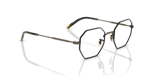 Oliver Peoples Holender con montatura Oro anticato/Nero - immagine 3