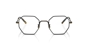 Oliver Peoples Holender con montatura Oro anticato/Nero - L'immagine 2