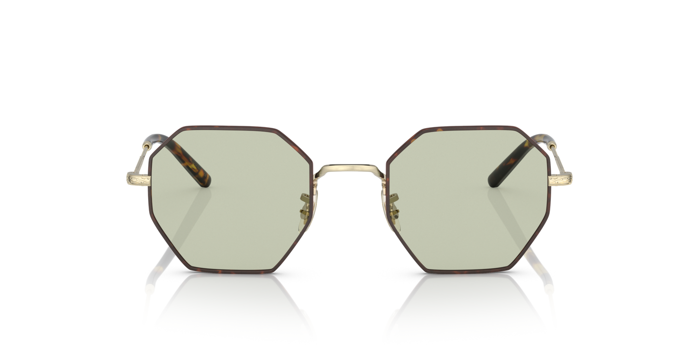 Oliver Peoples Holender with Gold frame - Image Eyewire
