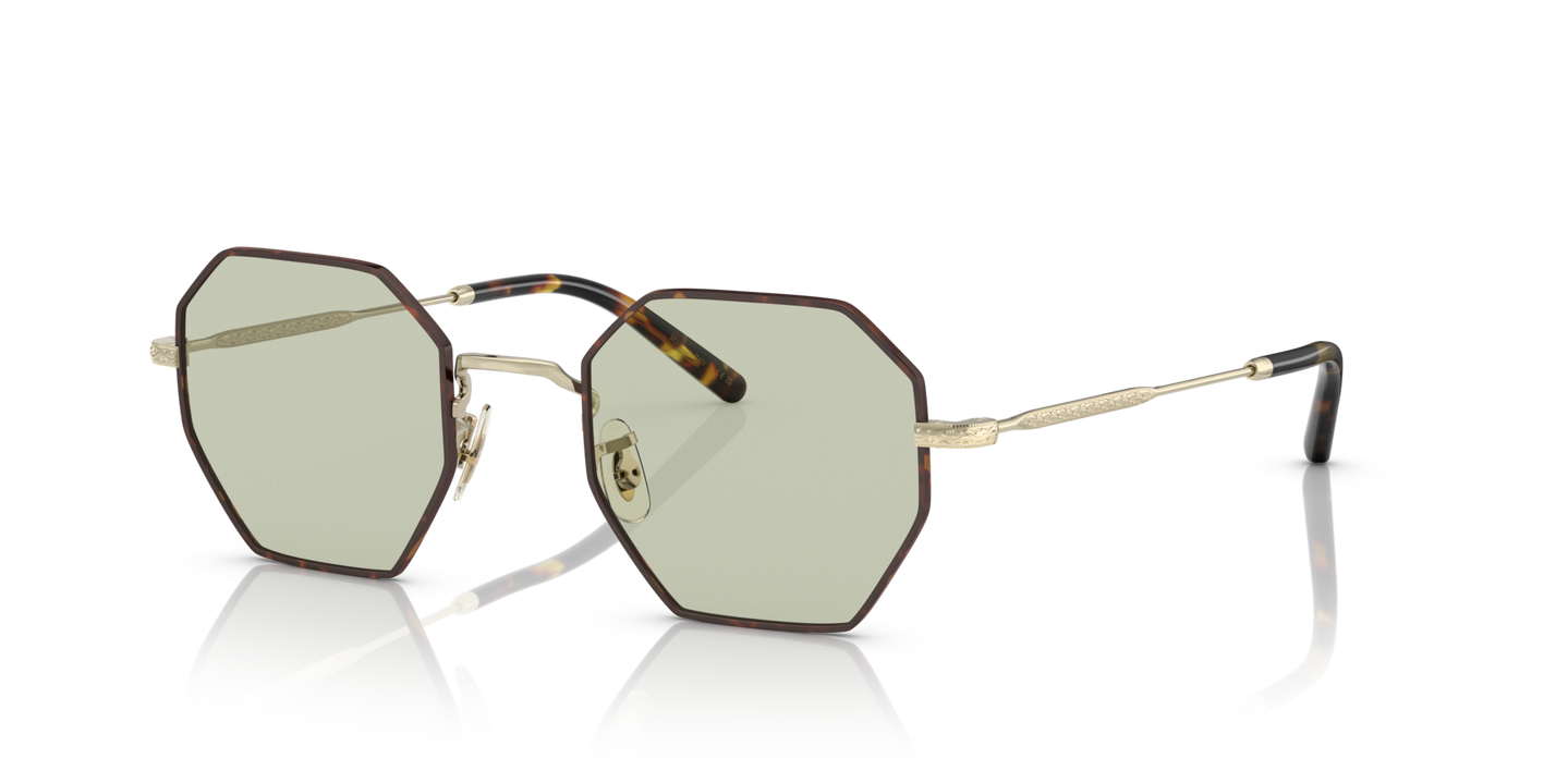 Oliver Peoples Holender with Gold frame - Image Endpiece