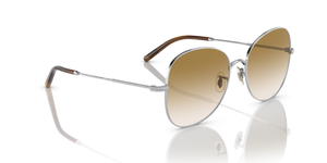 Oliver Peoples Éliane mit Silber gebürstet Gestell - Bild 3