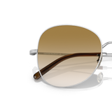 Oliver Peoples Éliane con montatura Argento Spazzolato - Variant