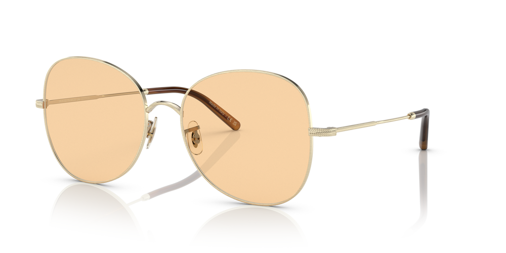 Oliver Peoples Éliane mit Gold gebürstet Gestell - Bild 1