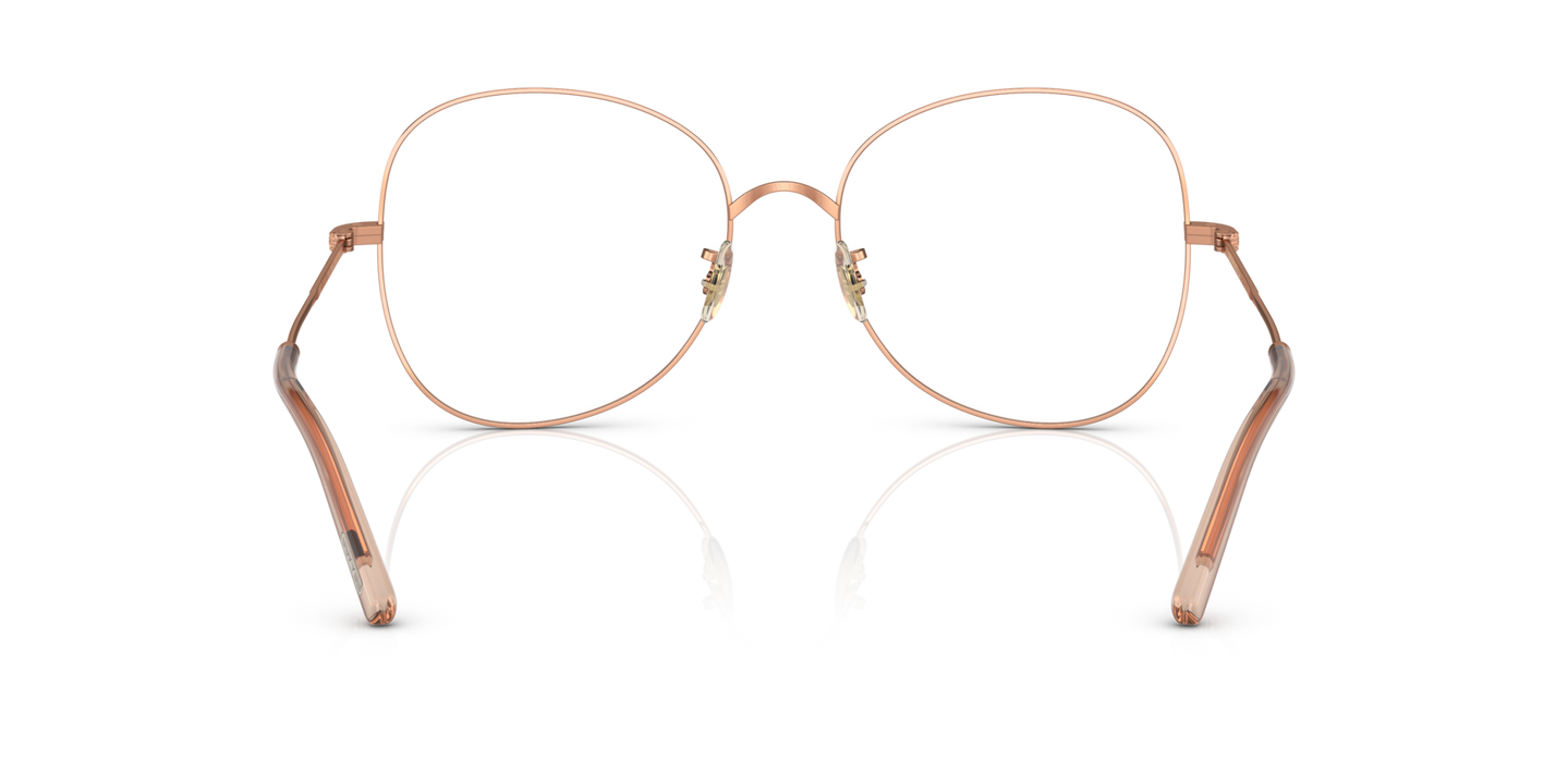 Oliver Peoples Éliane con montatura Rose Gold Spazzolato - Immagine Naselli