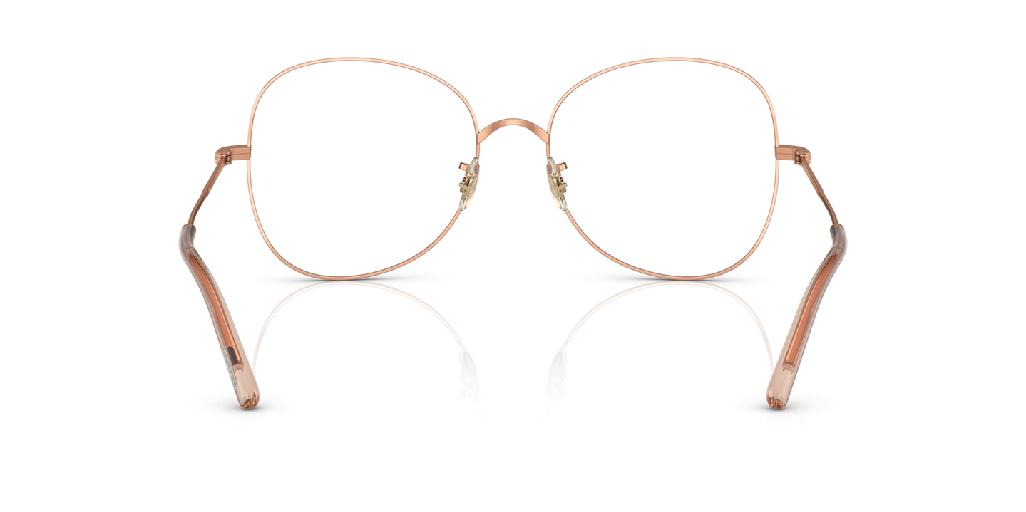 Oliver Peoples Éliane con montatura Rose Gold Spazzolato - Immagine Naselli