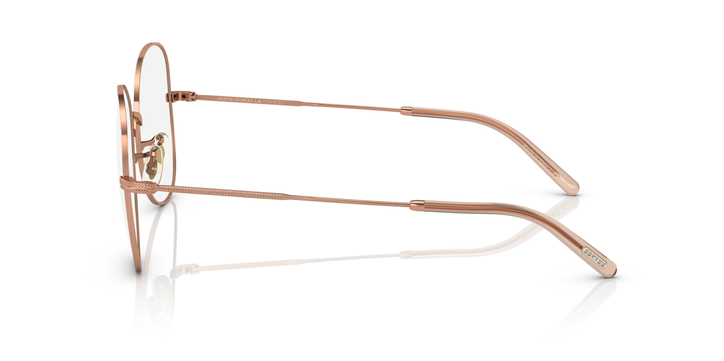 Oliver Peoples Éliane con montatura Rose Gold Spazzolato - Immagine Filigrane