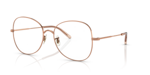 Oliver Peoples Éliane avec monture Or rose brossé - L'image 1