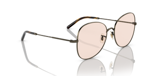 Oliver Peoples Éliane mit Antikgold Gestell - Das Bild 3