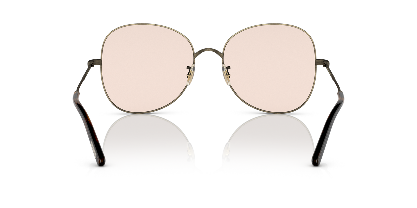 Oliver Peoples Éliane with Antique Gold frame - Image Nosepads