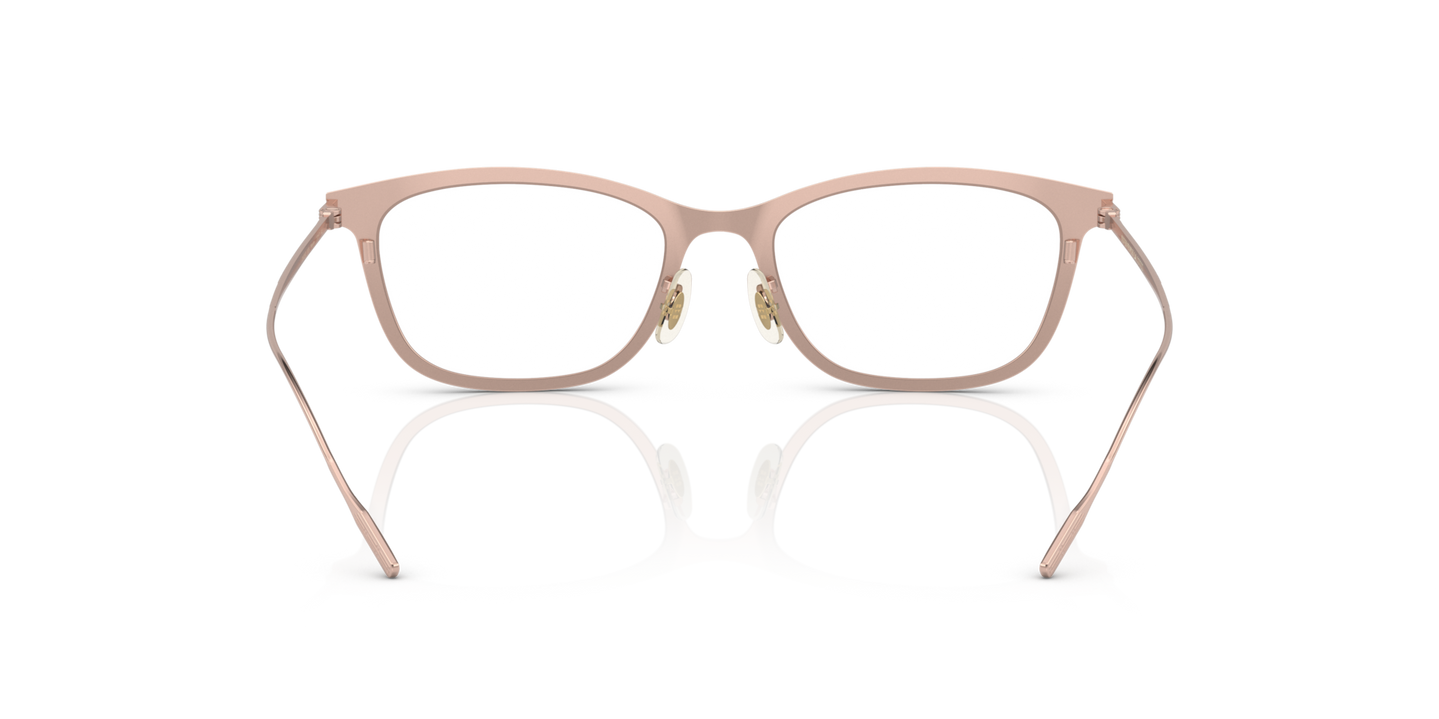 Oliver Peoples Maurette mit Rose Gold gebürstet Gestell - Bild Stegplättchen