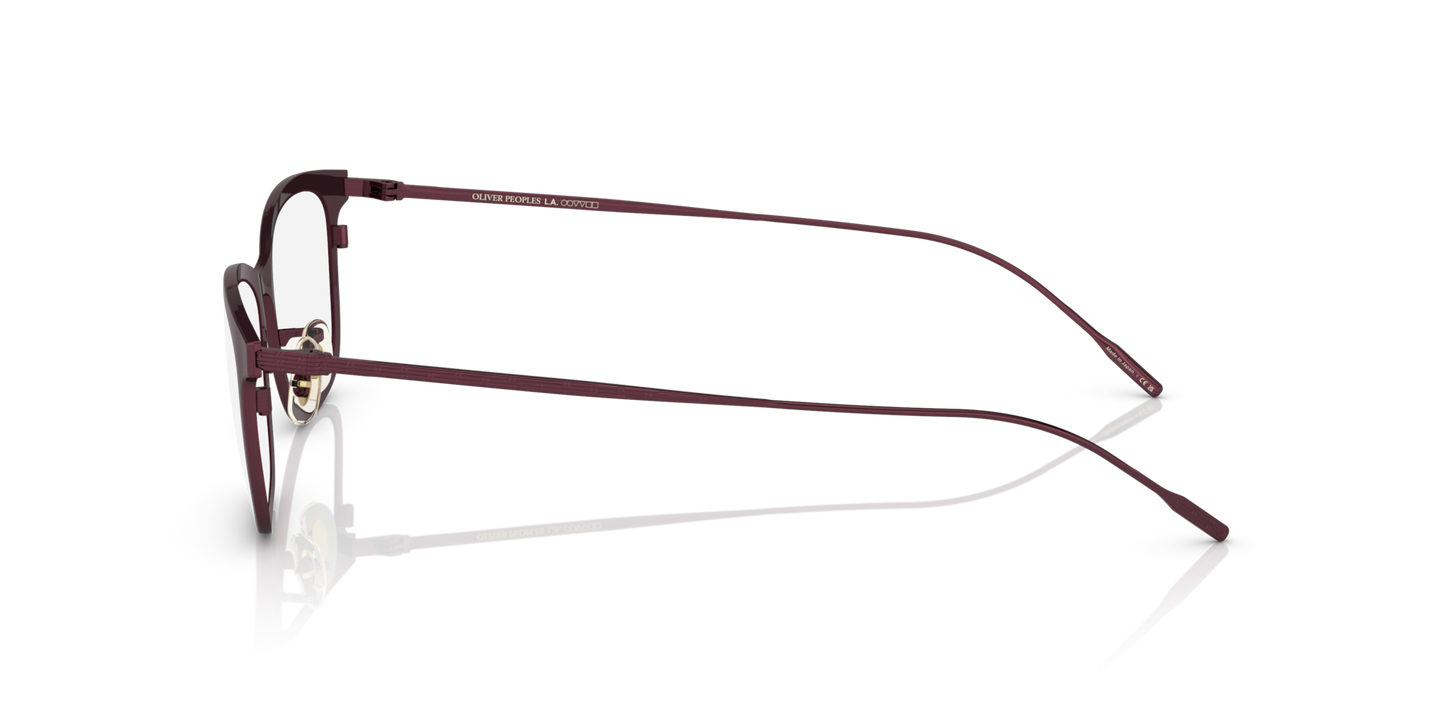 Oliver Peoples Maurette with Brushed Burgundy frame - Image Filigree