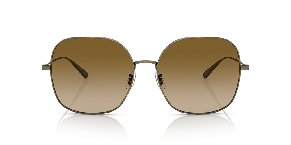 Oliver Peoples Deadani con montatura Oro Antico e lenti  Marrone - immagine 2