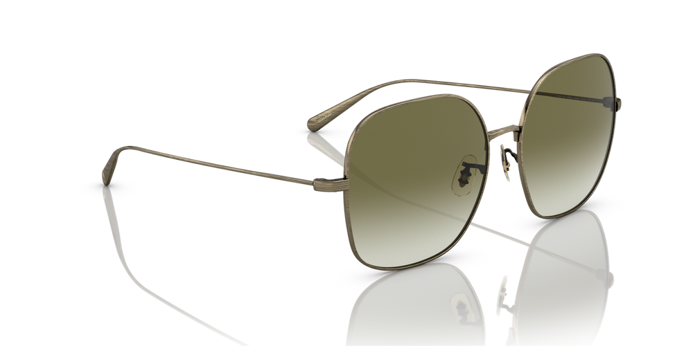 Oliver Peoples Deadani con montatura Oro Antico e lenti  Verde - immagine 3