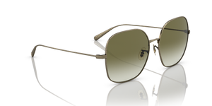 Oliver Peoples Deadani con montatura Oro Antico e lenti  Verde - immagine 3