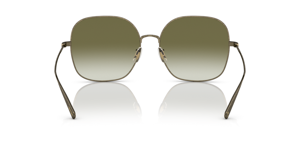 Oliver Peoples Deadani con montatura Oro Antico e lenti  Verde - immagine 5