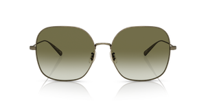Oliver Peoples Deadani con montatura Oro Antico e lenti  Verde - immagine 2