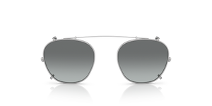 Oliver Peoples Lilletto Clip with Silver frame and Grey lenses - Image 1