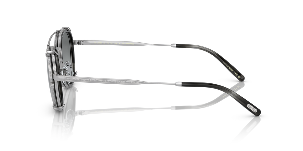 Oliver Peoples Lilletto Clip with Silver frame and Grey lenses - Image 5