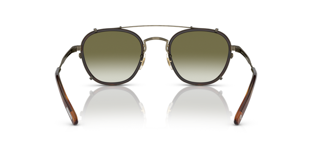 Sie Oliver Peoples Lilletto mit Antique Gold/Vintage LBR Gestell und Grün Gläsern - bild 5