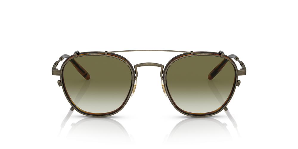 Sie Oliver Peoples Lilletto mit Antique Gold/Vintage LBR Gestell und Grün Gläsern - bild 2