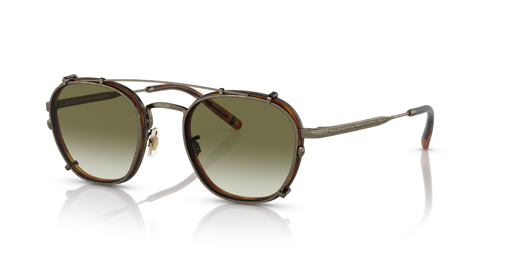 Sie Oliver Peoples Lilletto mit Antique Gold/Vintage LBR Gestell und Grün Gläsern - bild 1